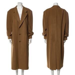 VALENTINO Vintage 1980's Wool Maxi Coat Size IT40